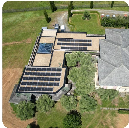 Installation photovoltaïque chez un particulier à Veyrines-de-Vergt