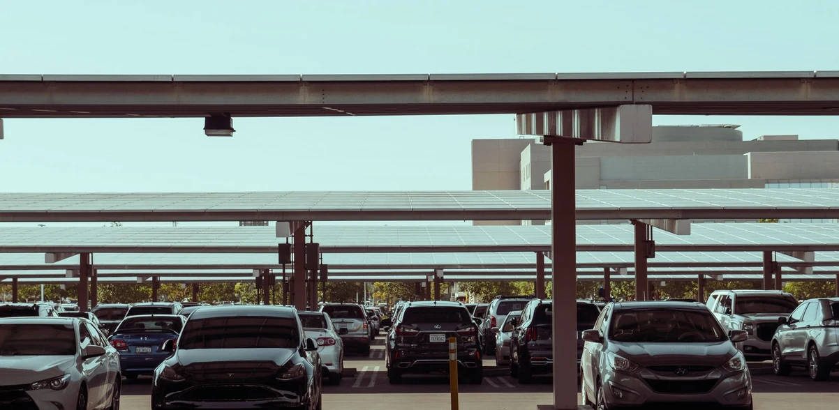 Ombrières photovoltaïques sur parking