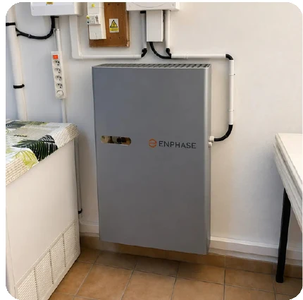 Batterie de stockage solaire installée chez un particulier à Trélissac